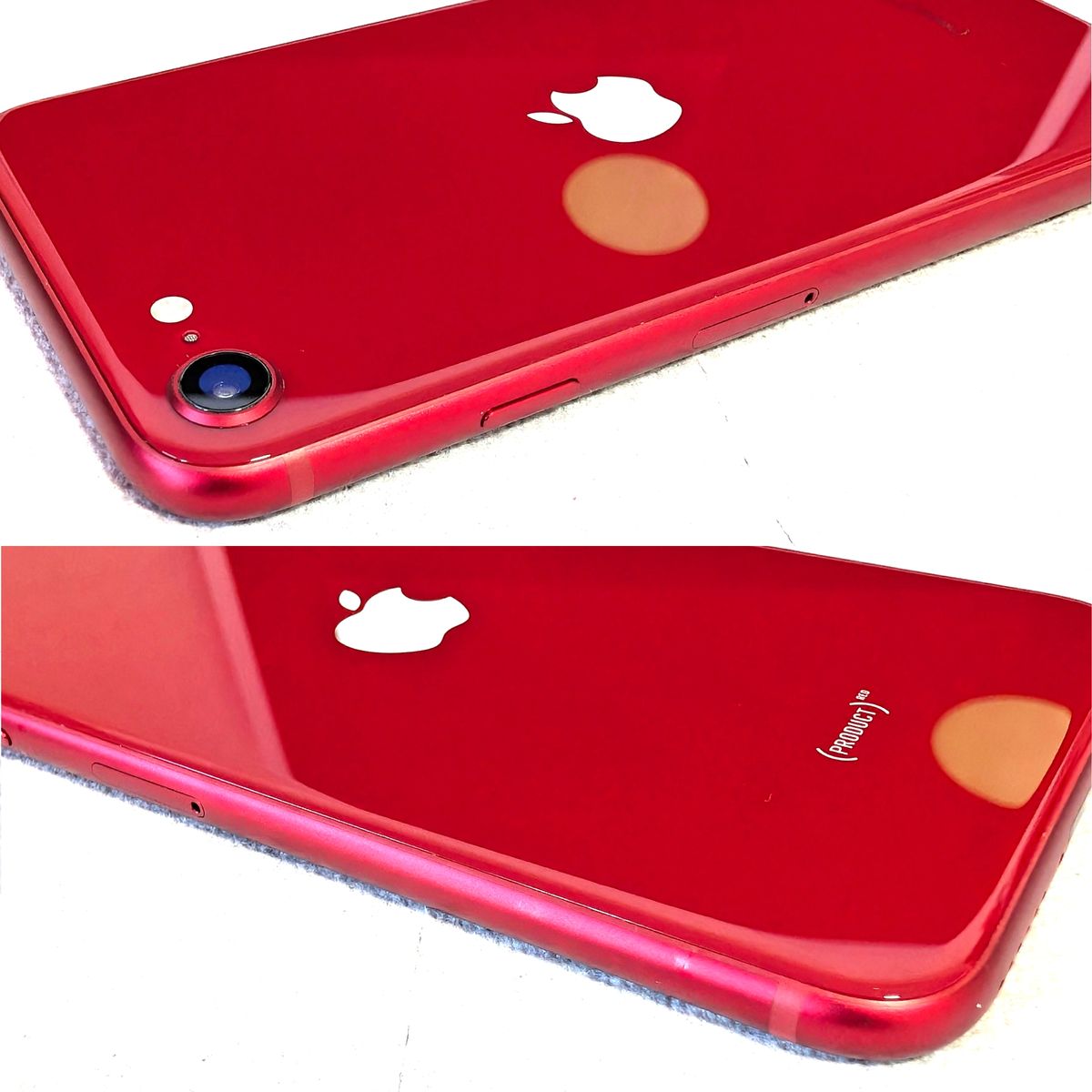 Apple iPhone SE3 64GB SIMフリー レッド バッテリー新品 100