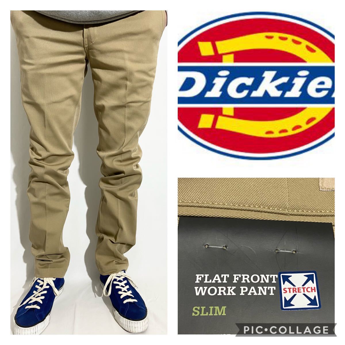 Yahoo!オークション - Dickies ディッキーズ DK003869 アーミーチノ フ