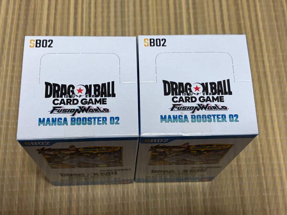 ドラゴンボールカードゲーム MANGA BOOSTER マンガブースター02 2BOX