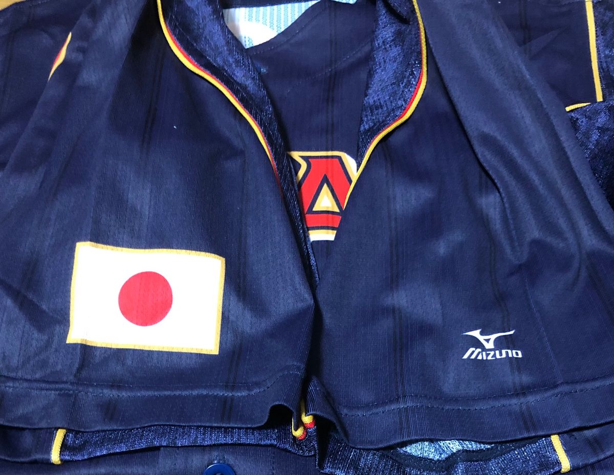 ミズノプロ WBC 侍ジャパン 野球 日本代表 長野 久義 #34 ユニフォーム