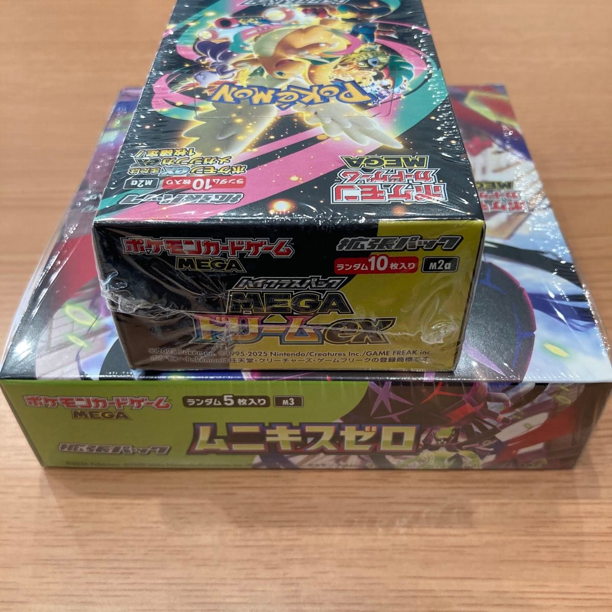 ムニキスゼロ メガドリームex シュリンク付き 2BOXセット ポケモン