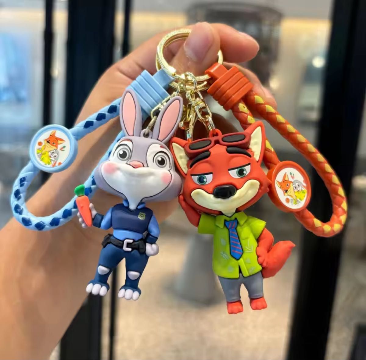 ズートピア 2個セットジュディ・ホップス&ニック・ワイルド