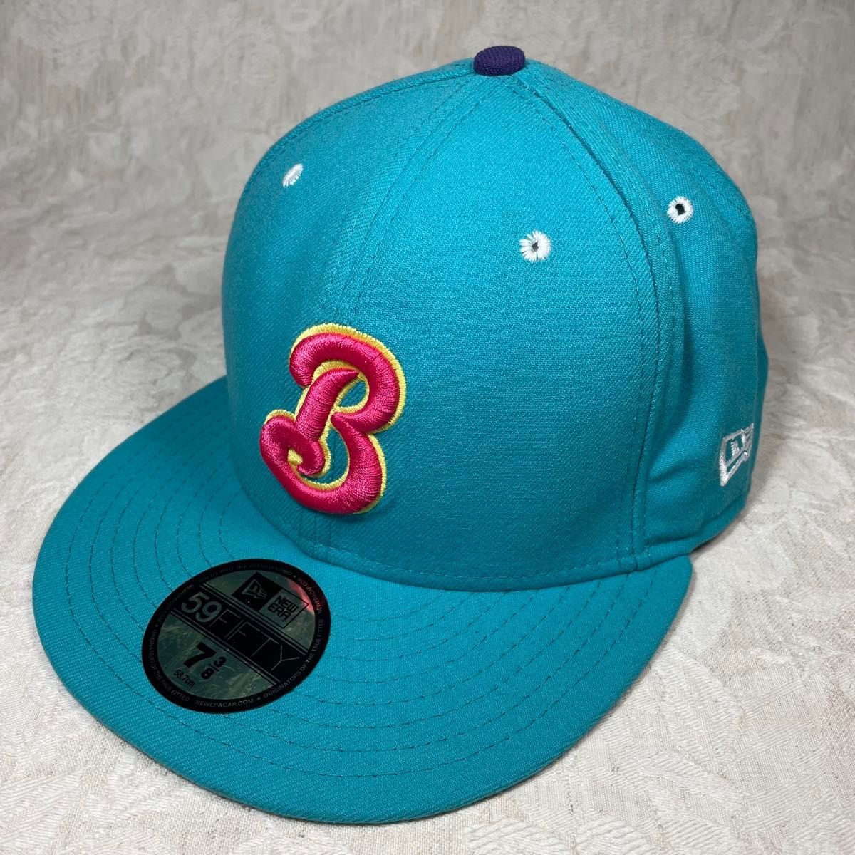 横浜ベイスターズ NEW ERA キャップ 旧ロゴ β ベータ ミント TBS時代