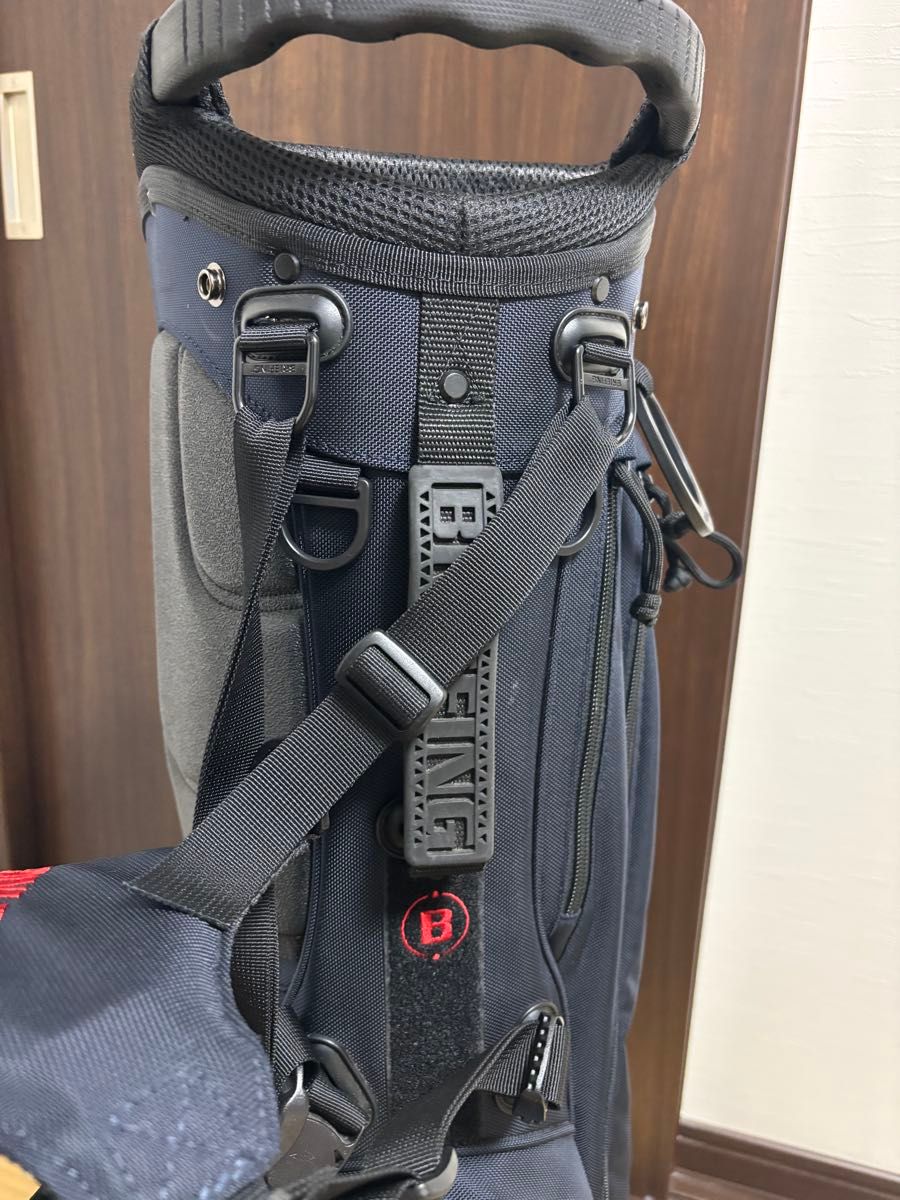 限定 ブリーフィング キャディバッグ CR-4 ディープシー ヘッドカバー