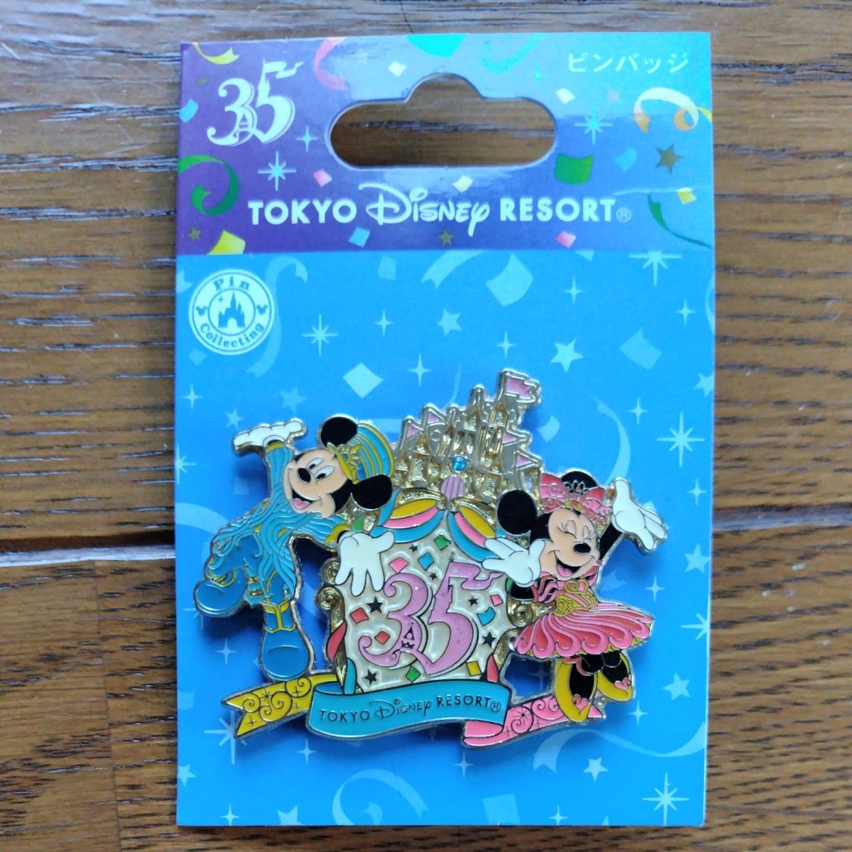 東京ディズニーリゾート 35周年 ピンバッジ ミッキー ミニー｜Yahoo