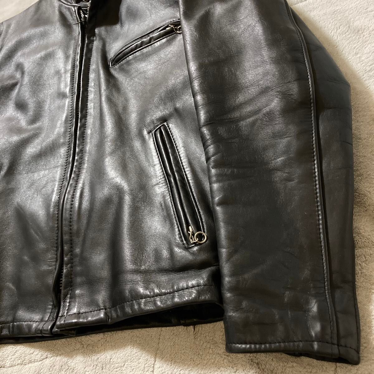 Schott ショット 641 シングルライダースジャケット ボアライナー付