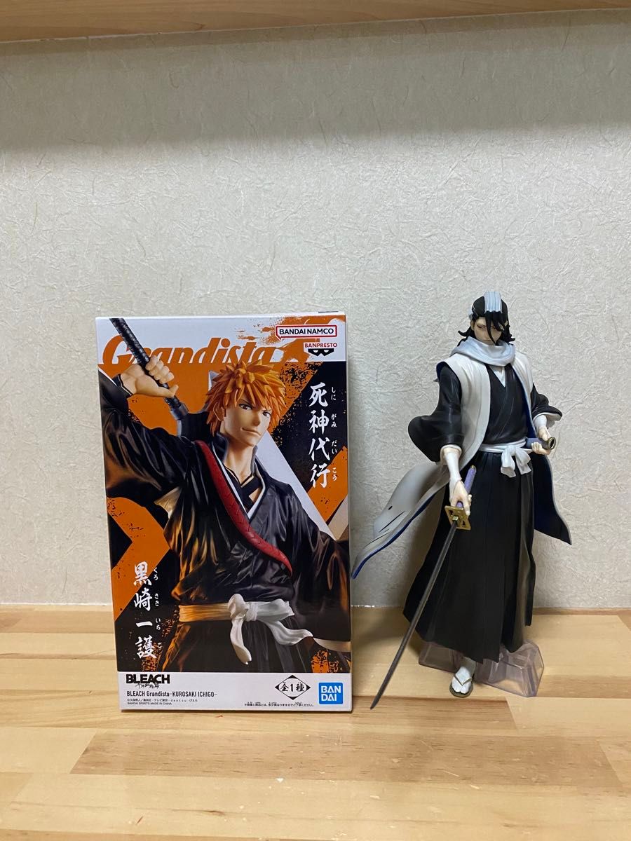 一番くじ BLEACH 20 ラストワン賞 朽木白哉 MASTERLISE フィギュア