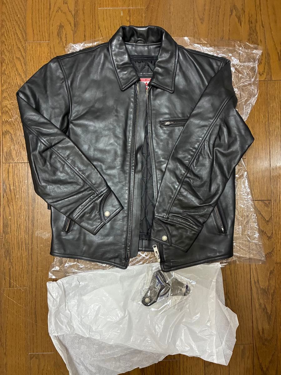 NANKAI 南海 ナンカイ 牛革レザー シングルライダースジャケット黒