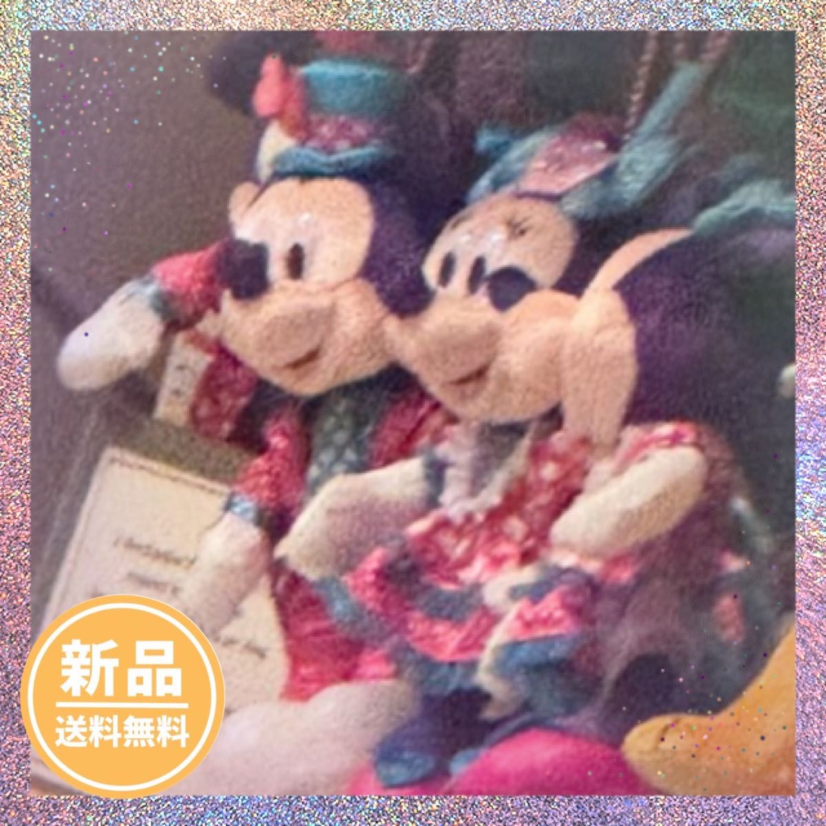 新品タグ付き】 ミニー ぬいぐるみバッジ ファンダーランド