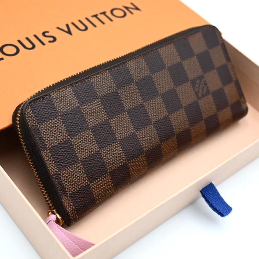 LOUIS VUITTON ルイヴィトン ダミエ エベヌ 長財布 ポルトフォイユ