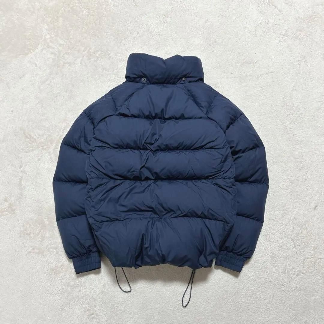 美品 00s Columbia 短丈 down puff jacket y2k ネイビー コロンビア