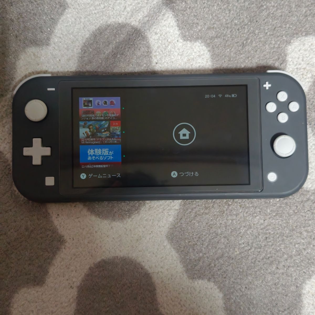 Switch Lite スイッチ ライト 本体 Nintendo グレー ブラック 日本版