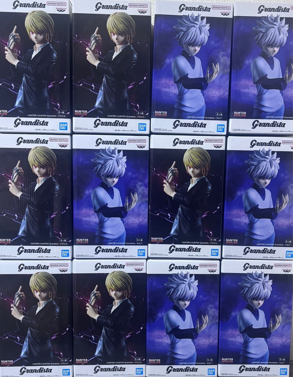 HUNTER×HUNTER クラピカ キルア フィギュア 12個セット｜Yahoo!フリマ