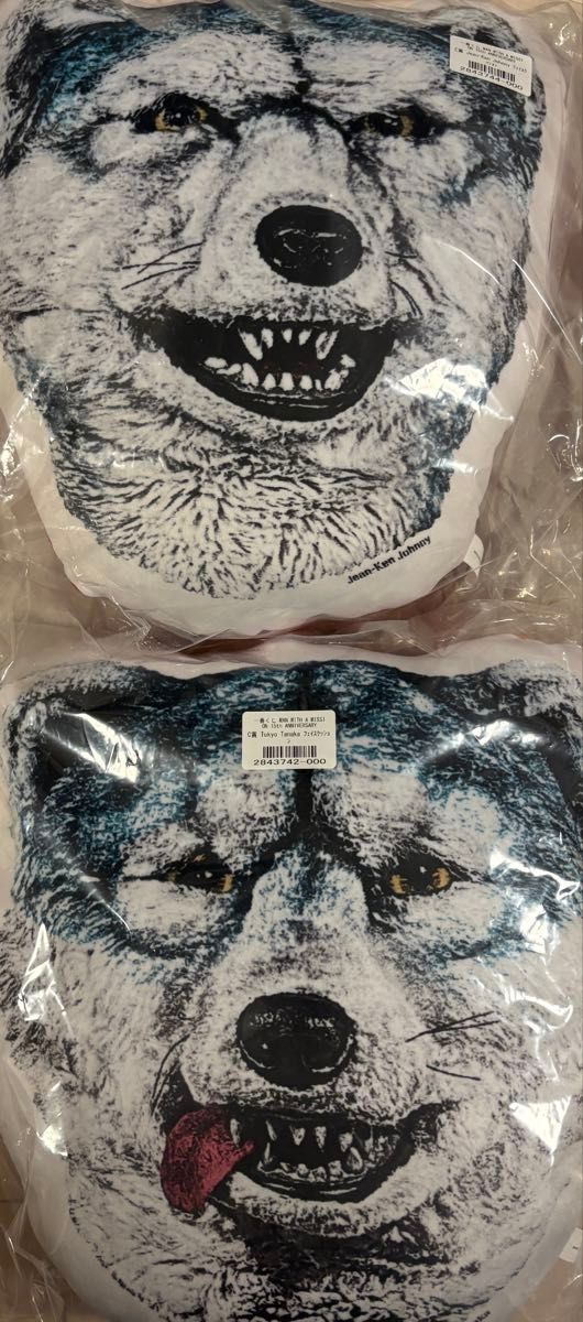 一番くじ MAN WITH A MISSION C賞 E賞 フェイスクッション｜Yahoo