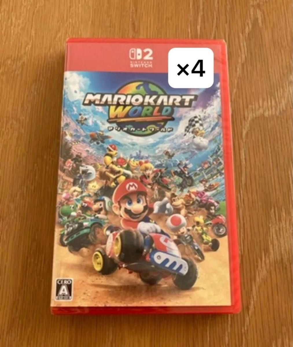 新品未開封マリオカートワールドSwitch2×4｜Yahoo!フリマ（旧PayPay