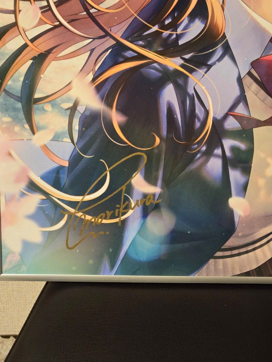 森倉円 複製原画 Prismカバーイラスト 直筆サイン入り 額付き｜Yahoo