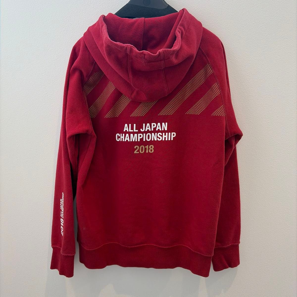 希少品】2018福井国体 DESCENTE デサント パーカー 赤 バレー｜Yahoo