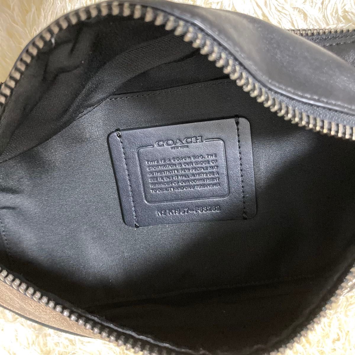 極美品】COACH コーチ ボディバッグ レザー PVC クロスボディ