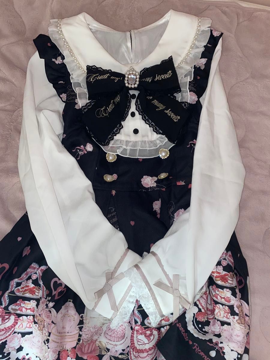 LIZLISA Many Hearts Afternoontea柄セットアップ｜Yahoo!フリマ（旧