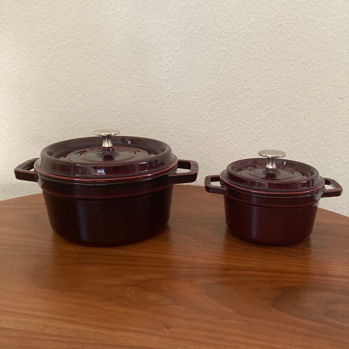STAUB ラウンド20cm グレナディンレッド｜Yahoo!フリマ（旧PayPayフリマ）