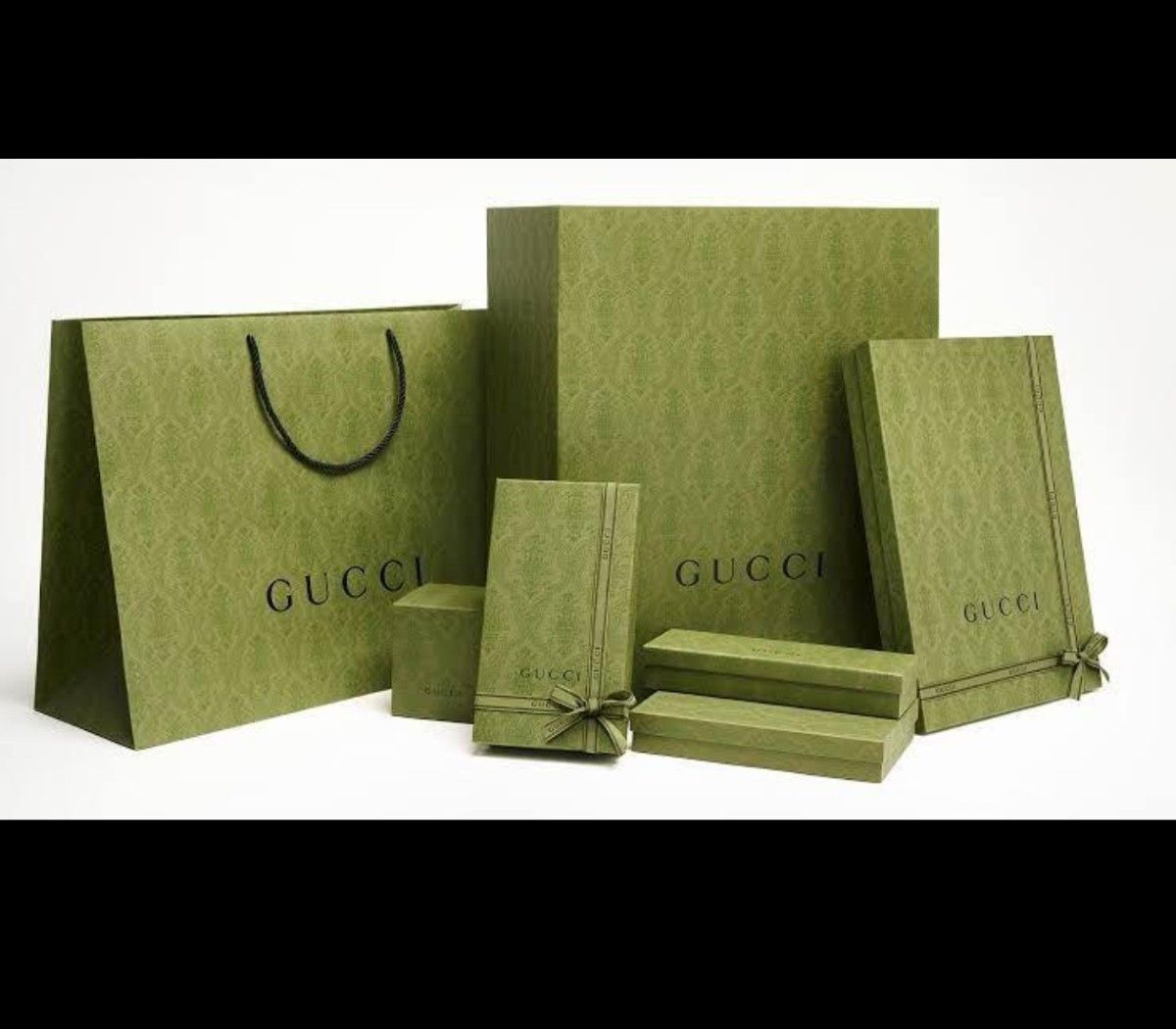 新品箱袋付き 最高級ウール GUCCI マフラー ストール ショール