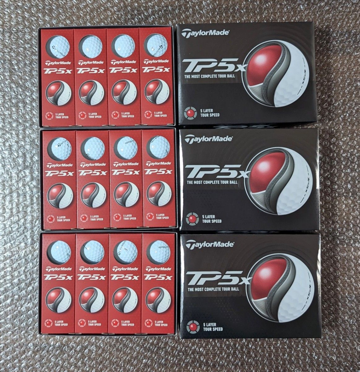 新品 テーラーメイド TP5x ホワイト 2024年モデル 3ダース｜Yahoo
