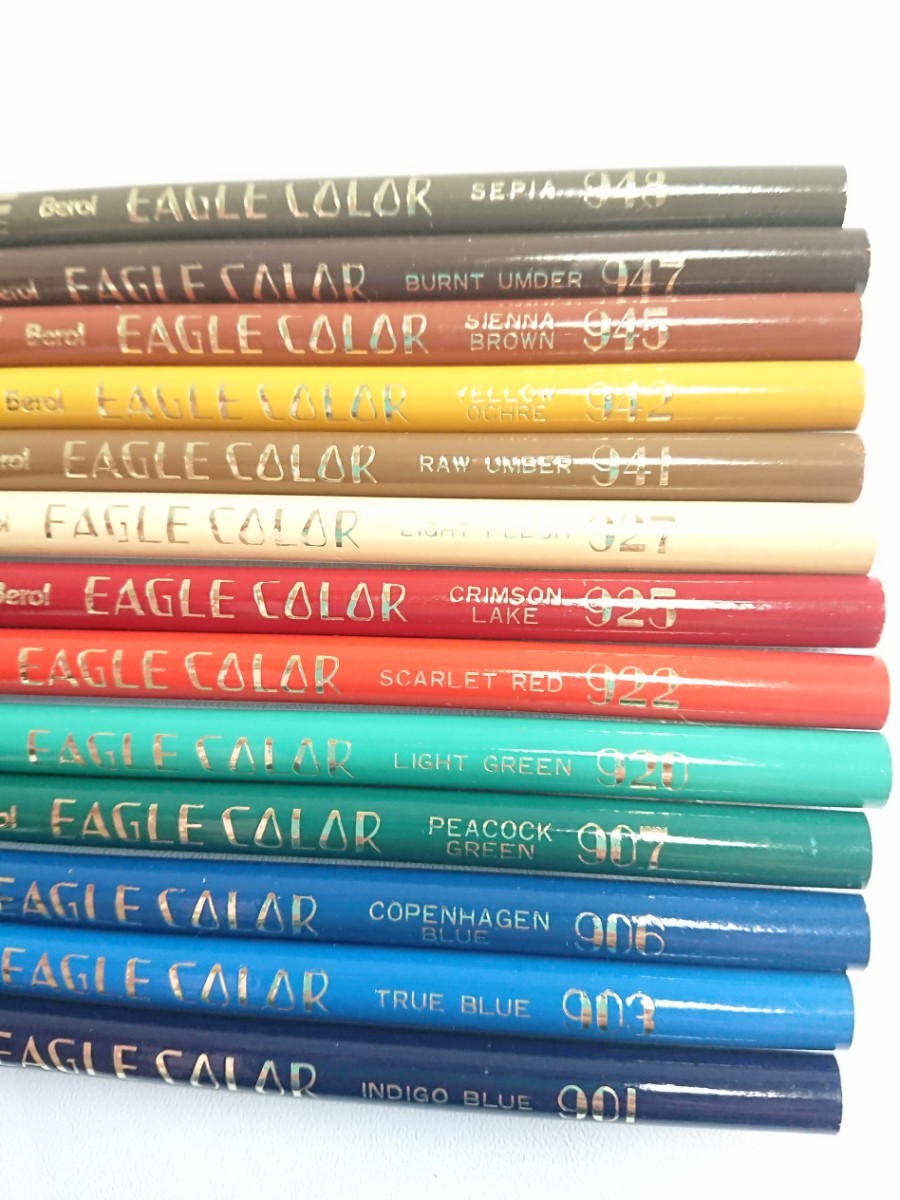 Berol Eagle Color ベロール イーグルカラー 色鉛筆 ミックス&イエロー
