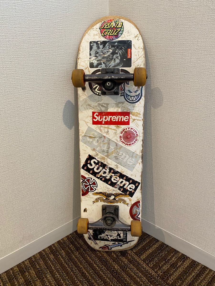 8/15まで 新品 20周年記念 Supreme スケートボードデッキ レア 8/15