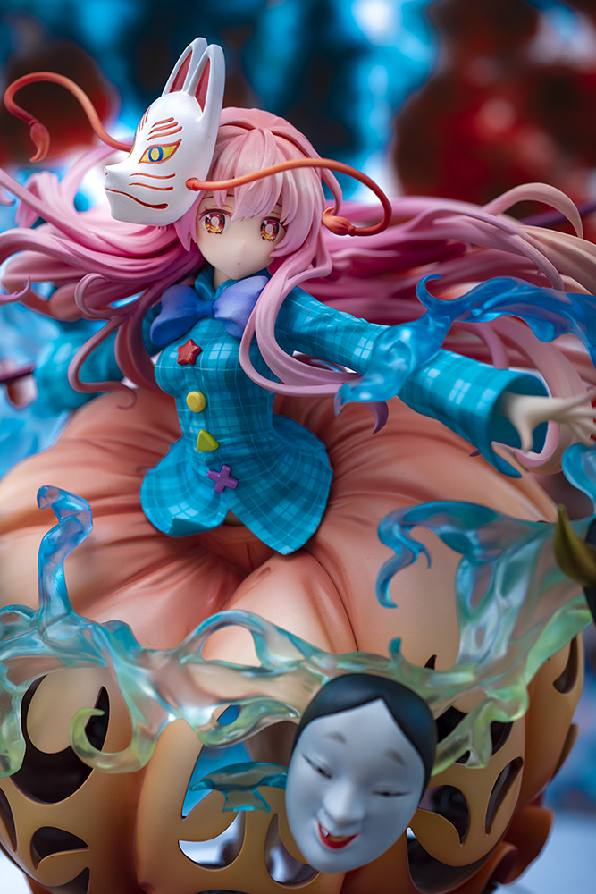 Yahoo!オークション - 秦こころ フィギュア 1/8 完成品 あみあみ限定ポ