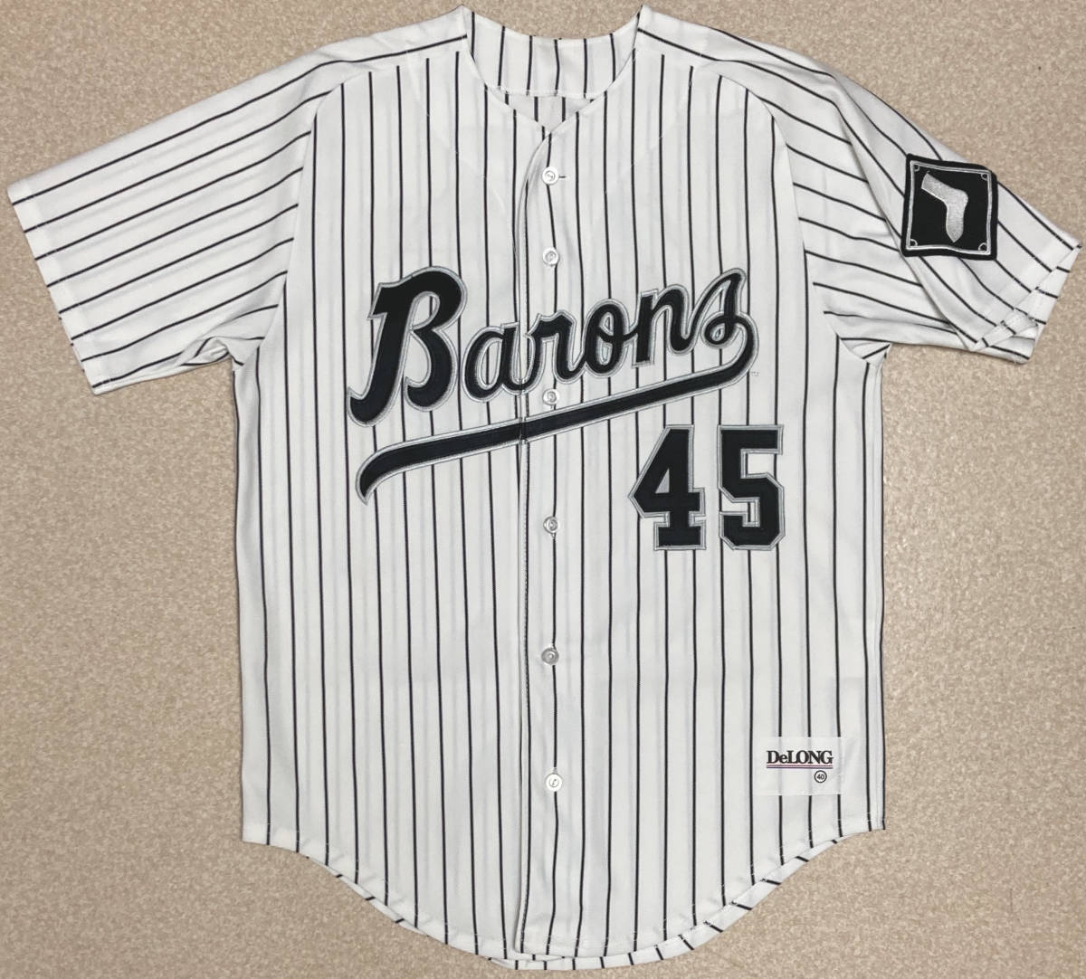 deadstock Barons ジョーダン USA製Wilson ユニフォーム deadstock