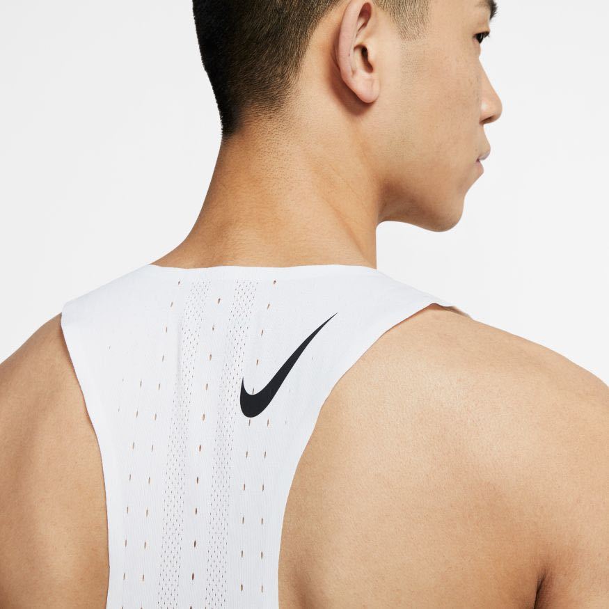 XL】新品 NIKE ナイキ エアロスイフト シングレット タンクトップ 白