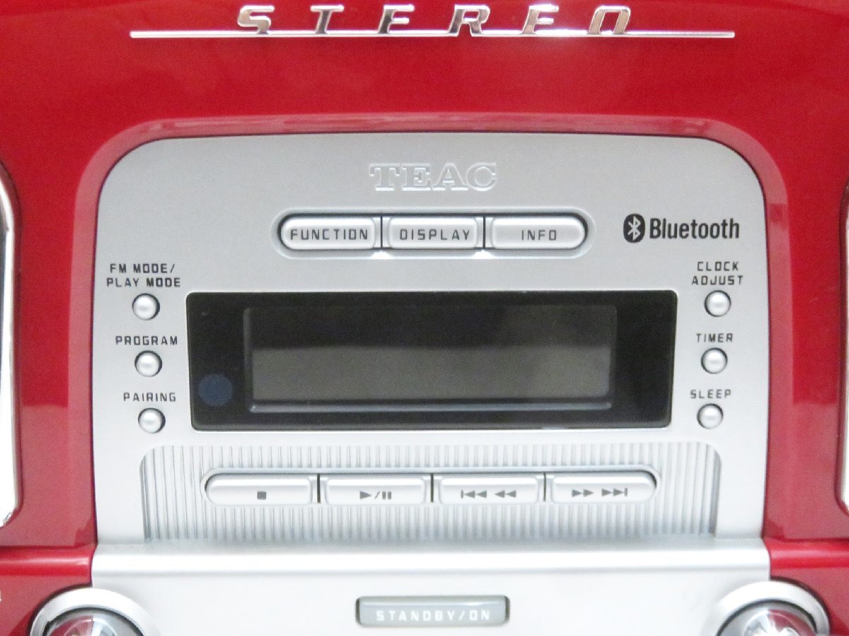 TEAC SL-D930 CDプレーヤーラジオ 赤 レトロタイプ SL-D930 | 特長