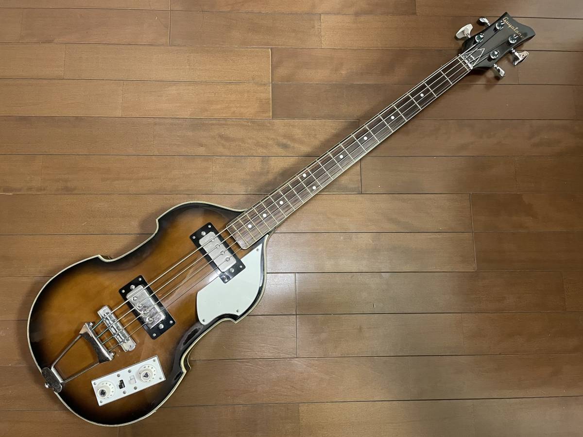 Yahoo!オークション - グヤトーン GUYATONE バイオリンベース Violin B