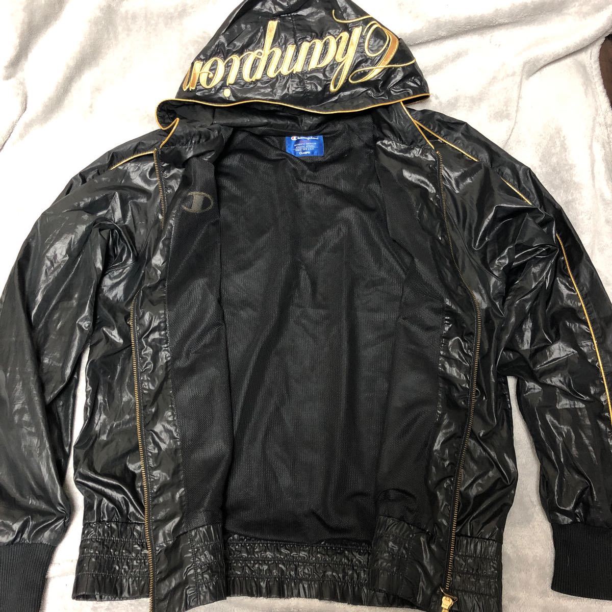 希少カラー Champion 魔裟斗コラボ ウインドブレーカー 上下 XL 希少XL