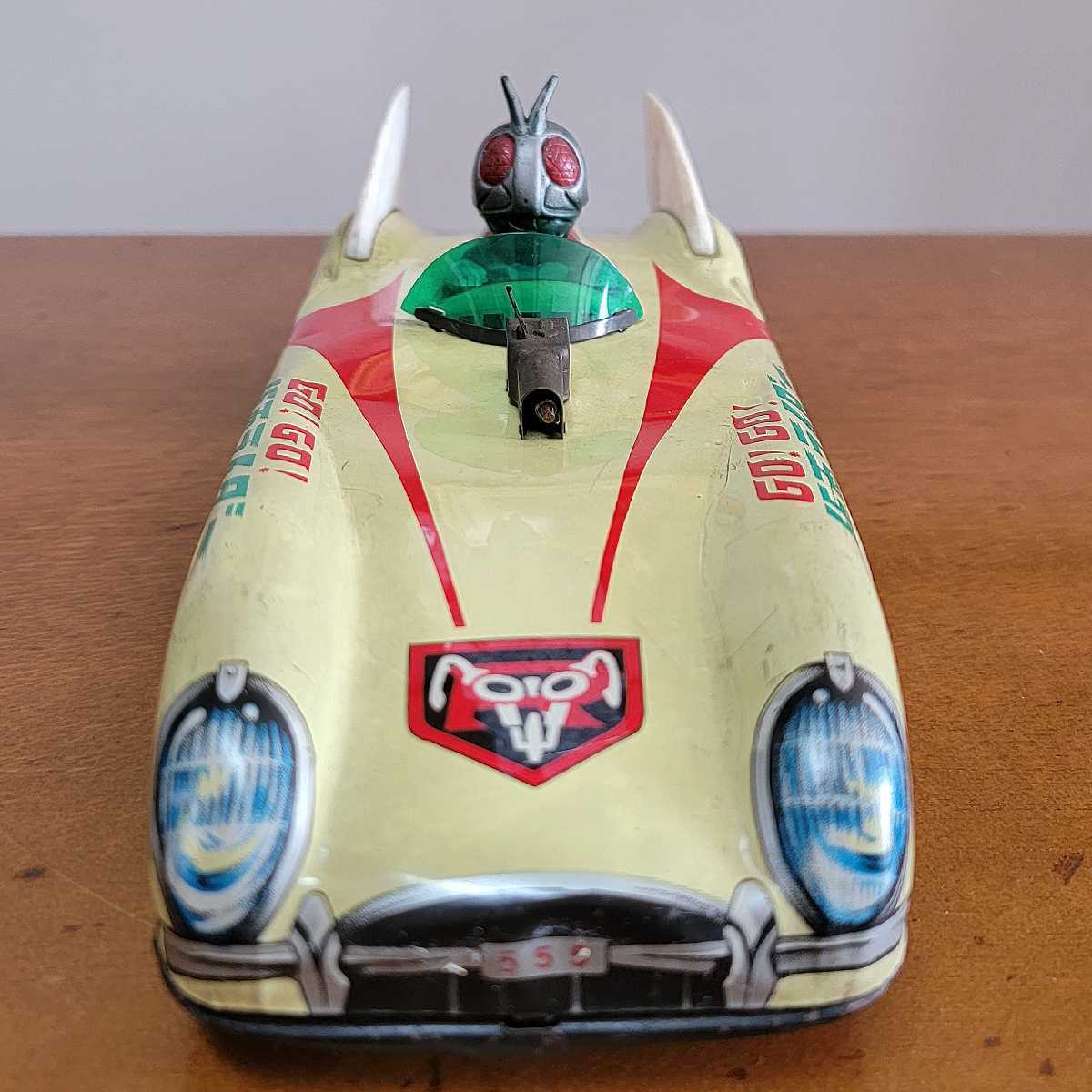 アオシン ブリキ Go! Go! 仮面ライダー 玩具 当時 アオシン ブリキ Go
