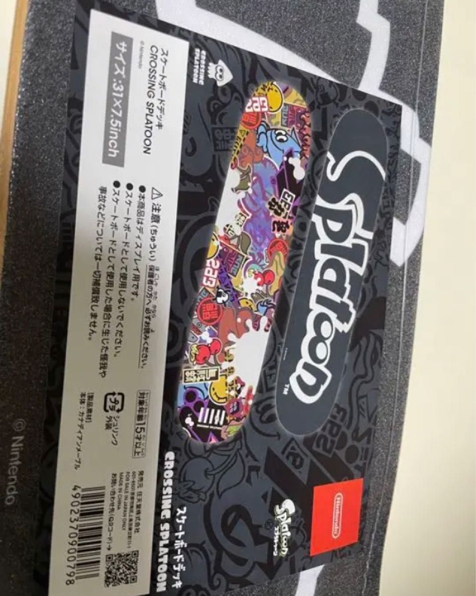 新品】NIintendo Tokyo スケートボード デッキ スプラトゥーン｜Yahoo