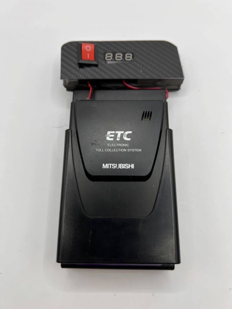 三菱 ETC車載器 アンテナ一体型まとめて5台
