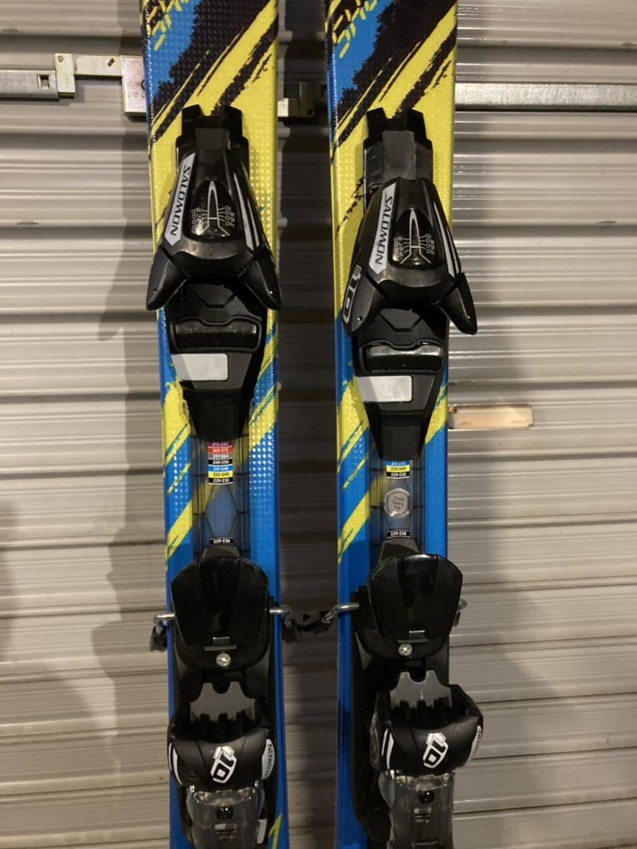 Yahoo!オークション - 程度良 SALOMON SHORTKART 125 ミッドスキー サ