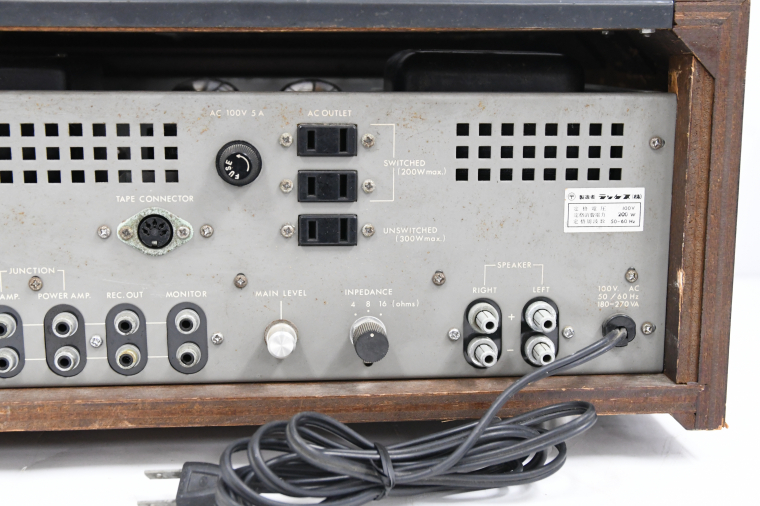 Luxman SQ38F プリアンプ LUXMAN ラックスマン SQ-38F 管球式