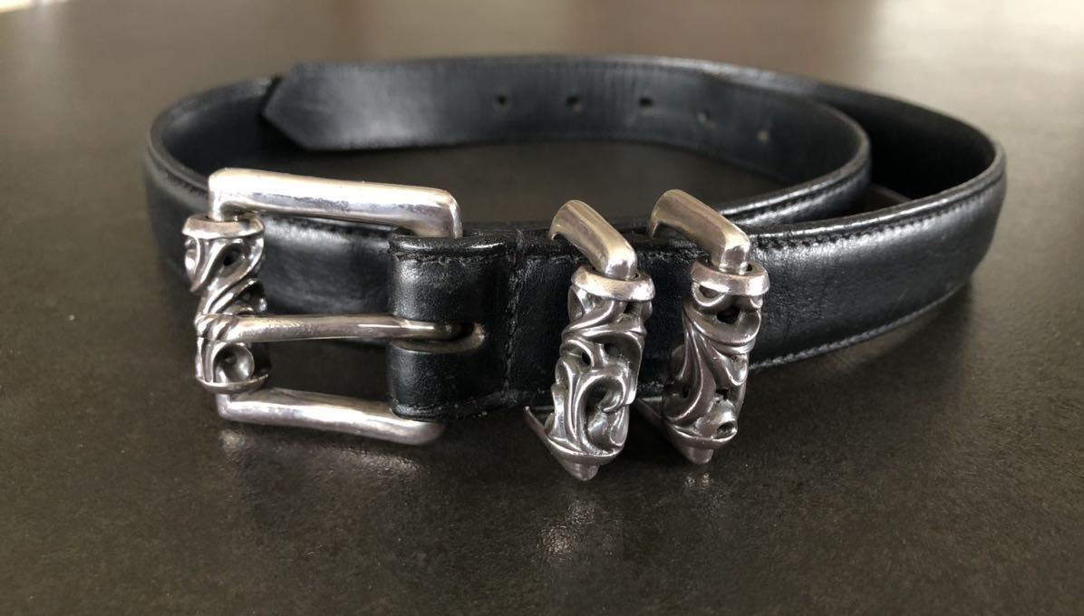 Yahoo!オークション - CHROME HEARTS クロムハーツ ローラーベルト 3PC