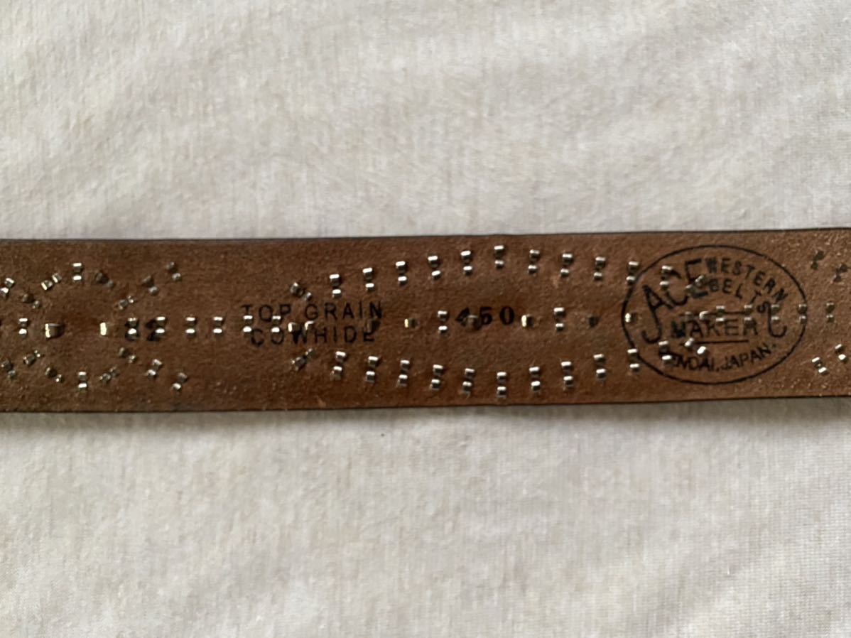 Yahoo!オークション - ace western belts スタッズベルト 検 htc アメ