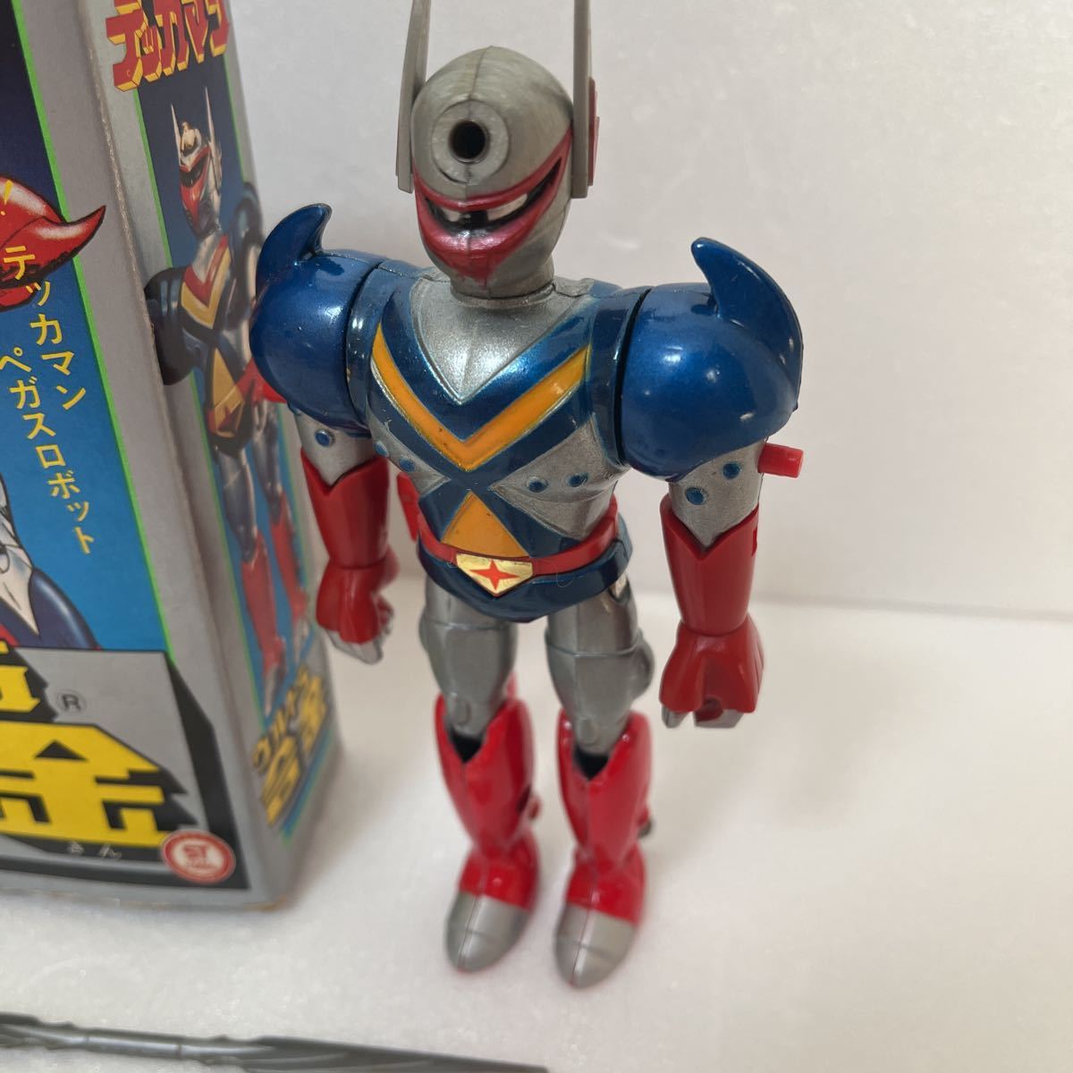 中嶋製作所 宇宙の騎士 テッカマン ウルトラ合金 超合金 箱付属 当時物