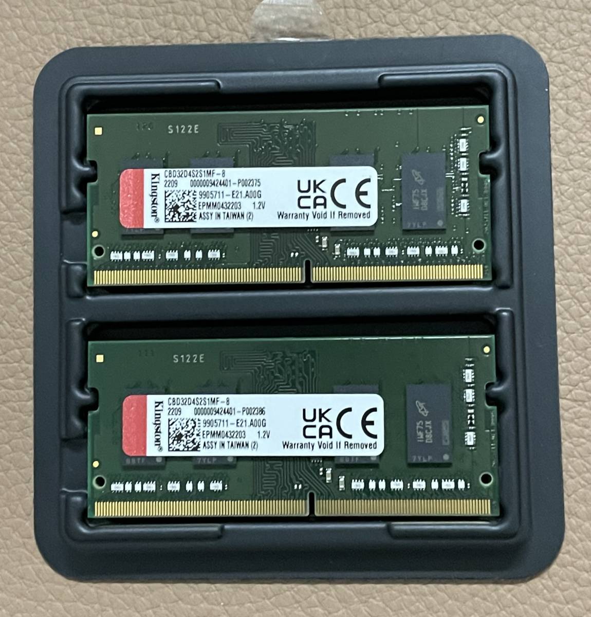 Yahoo!オークション - Kingston ノート用メモリ CBD32D4S2S1MF-8 DDR4-
