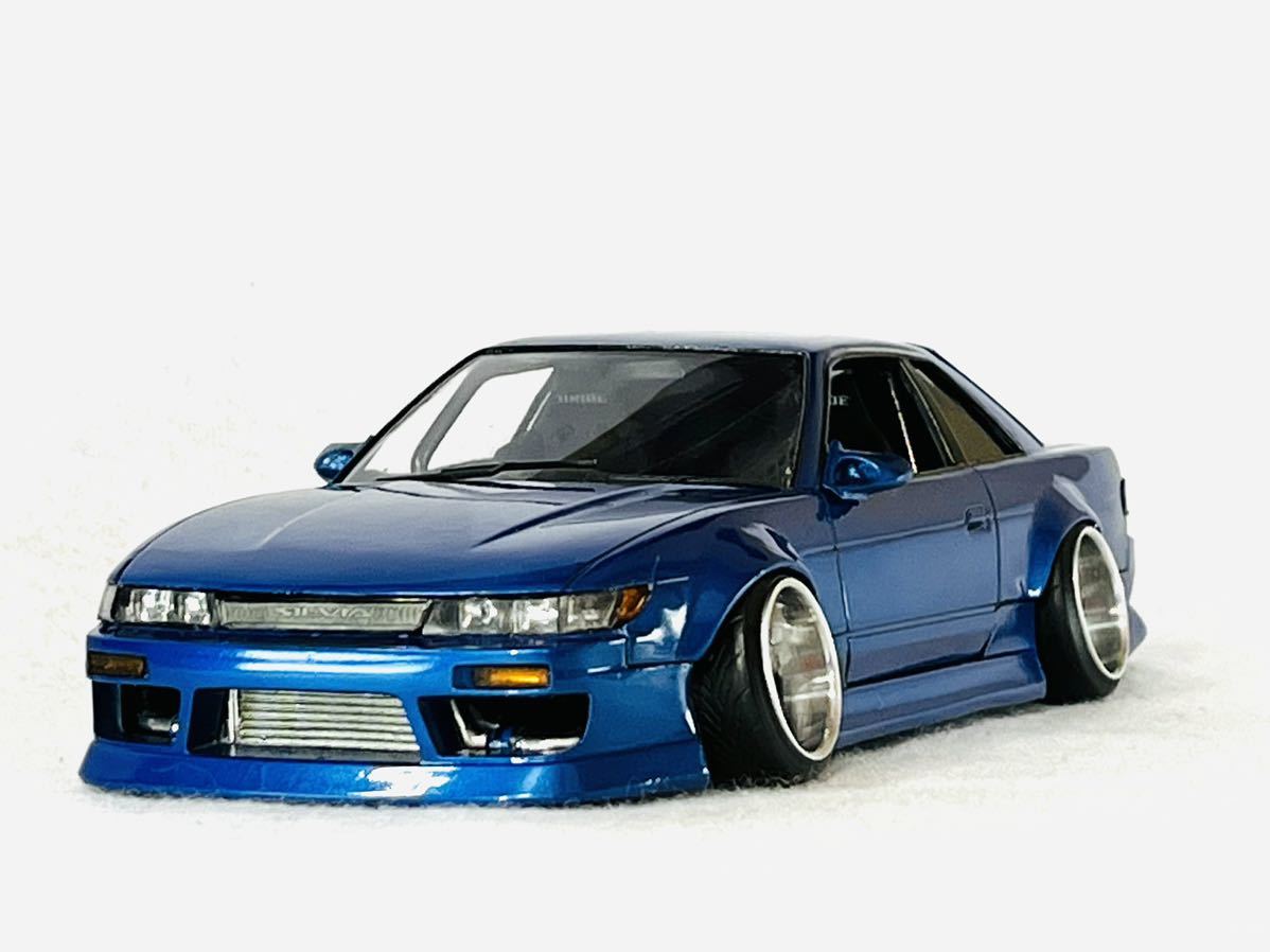 Yahoo!オークション - 1/24 タミヤ S13シルビア 完成品
