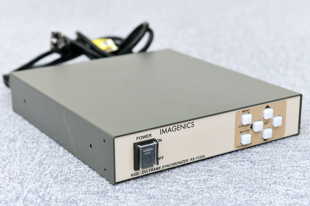 ほぼ新品】RS-1530A RGB-DVI FRAME SYNCHRONIZER ほぼ新品】RS-1530A
