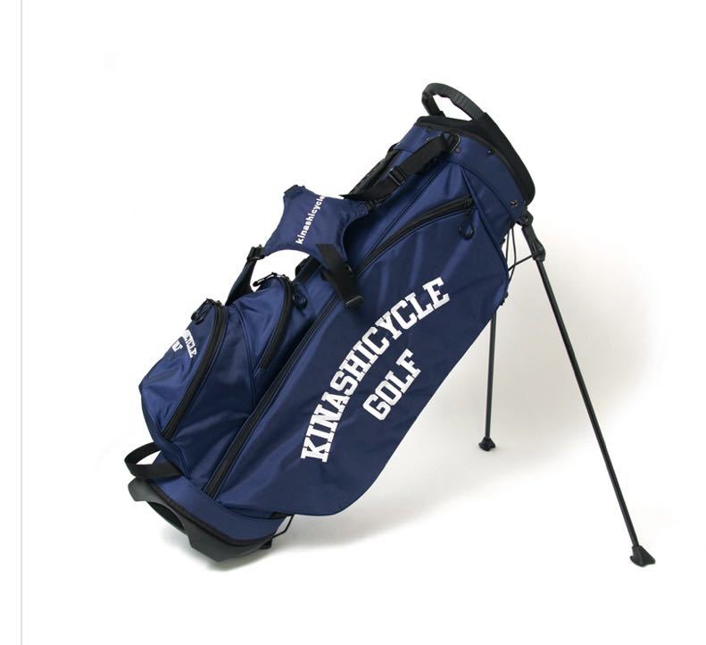 KIKASHICYCLE GOLF キャディバッグ ネイビー KIKASHICYCLE GOLF