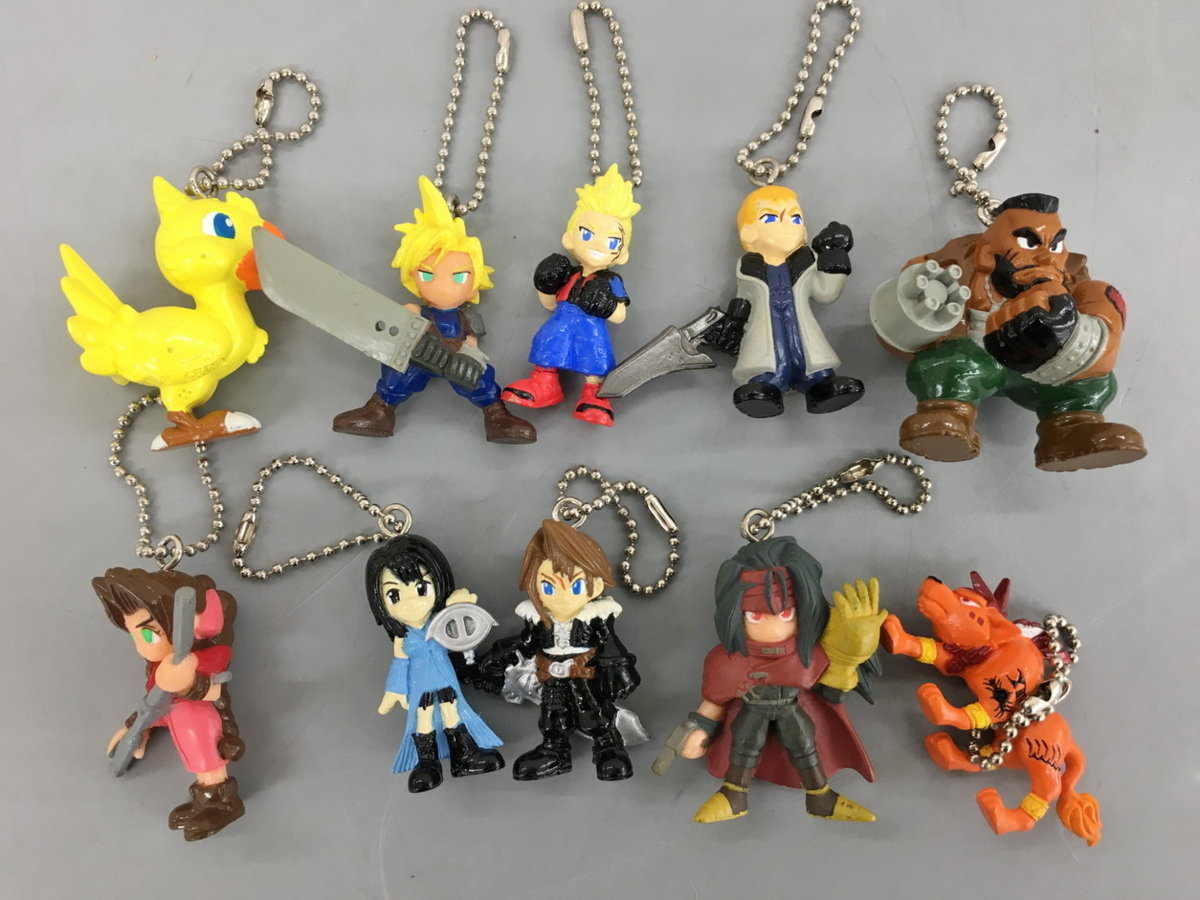 Yahoo!オークション - ファイナルファンタジー7 8 キーホルダー 計10点