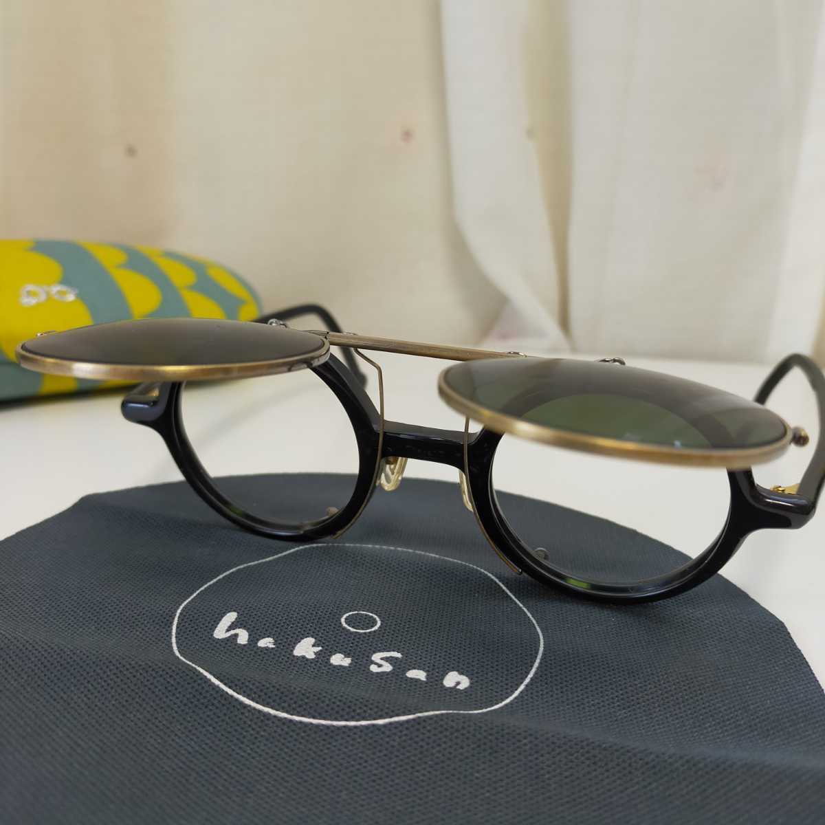 白山眼鏡店 round classic クリップオン