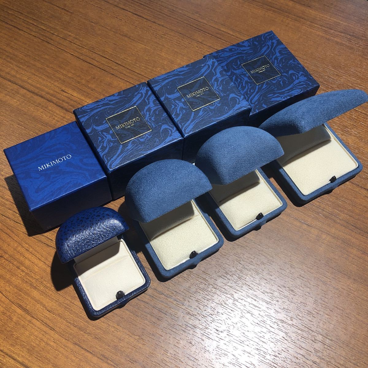 送料無料〉ミキモト ギフトボックス 空箱 空き箱 アクセサリーボックス