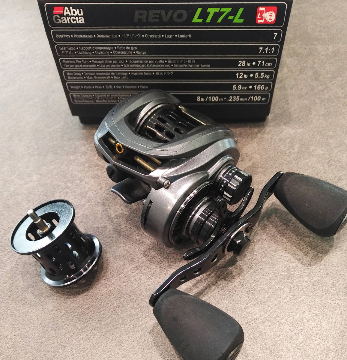 Revo アブガルシア REVO レボLT7 L LT7（レボ エルティーセブン